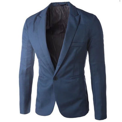 Blazer élégant pour hommes avec coupe slim et accents fins Chic und Stil