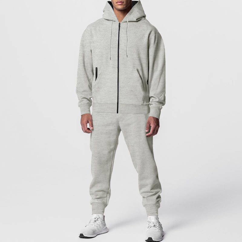 Man Hoodie and Jogging Pants Set Sport Chic and Style