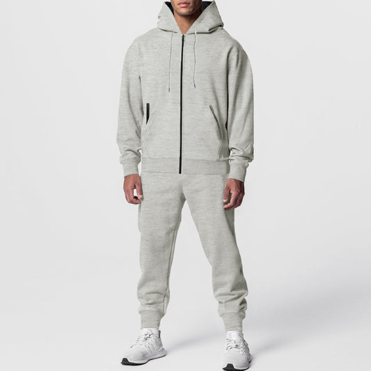 Man Hoodie and Jogging Pants Set Sport Chic and Style