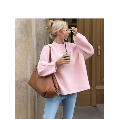 Pull en tricot surdimensionné confortable pour femmes Chic und Stil
