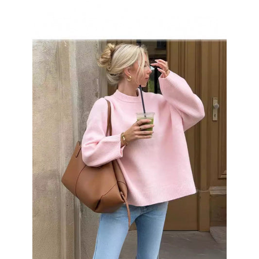Pull en tricot surdimensionné confortable pour femmes Chic und Stil