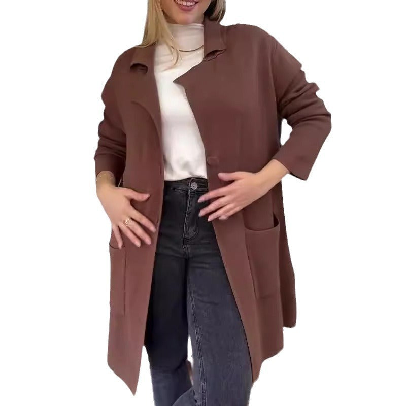 Dames Élégante et confortable veste de transition avec poches pratiques Chic und Stil