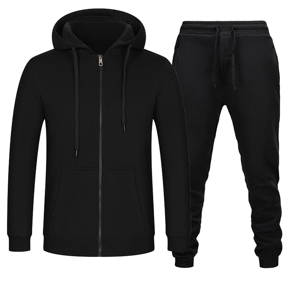 Ensemble de vestes à capuche et de pantalons de jogging sportifs pour femmes avec poches fonctionnelles Chic und Stil