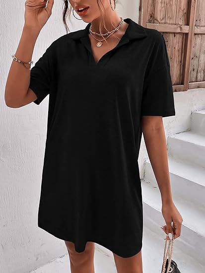 Robe Polo-Shirt pour Femmes Chic und Stil