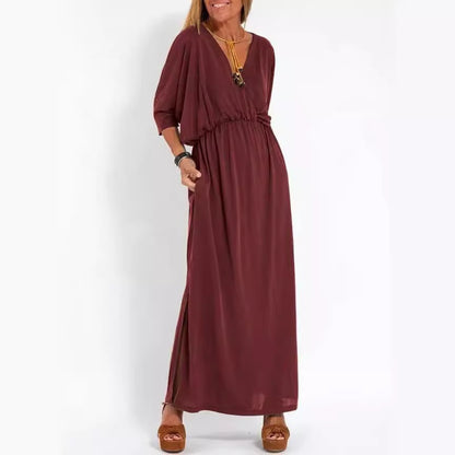 Femme Bohème Chic Maxi Robe Chic und Stil