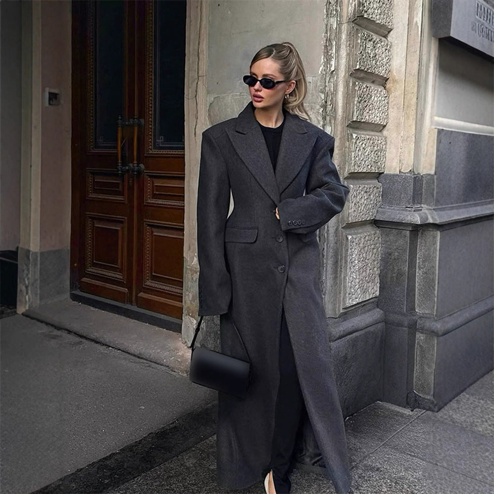 Dames élégant manteau oversize Chic und Stil