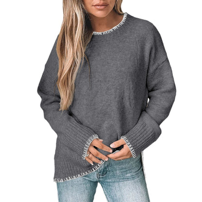 Dames grandes tailles pull en tricot Chic und Stil