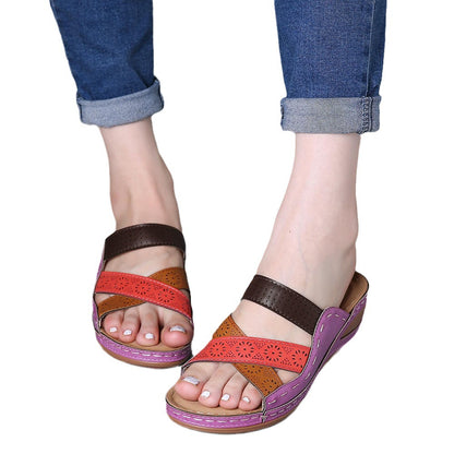 Sandales confortables pour femmes avec coupe tendance et brides ajustables Chic und Stil