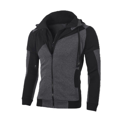 Functional sports jacket for men with high collar Chic and Style