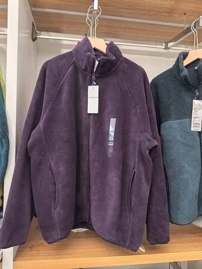 Veste en polaire pour femme avec col montant et poches latérales Chic & Stil