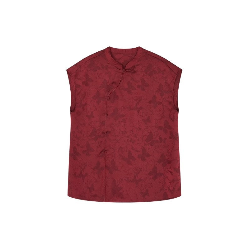 Chemisier drapé en soie pour femmes Chic und Stil