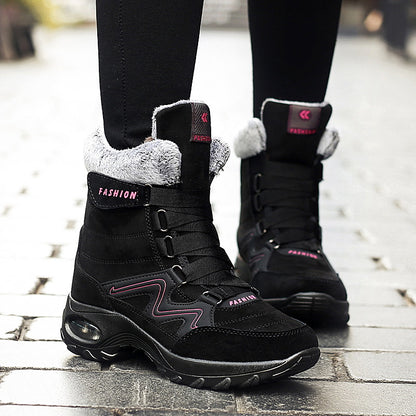 Bottes d'hiver pour femmes avec doublure douce et semelle antidérapante Chic und Stil