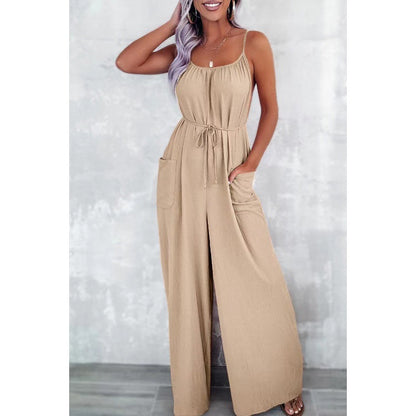 Combinaison large à dos nu pour dames Chic und Stil