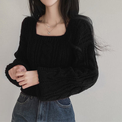 Pull en tricot douillet pour femmes avec motif torsadé Chic und Stil