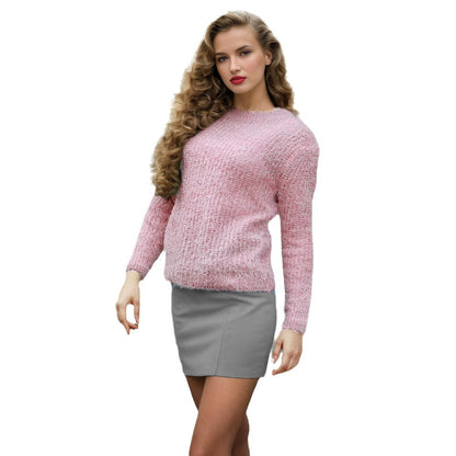 Pull en grosse maille pour femmes avec une coupe ample et un volume tendance Chic und Stil