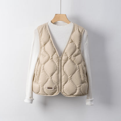 Dames gilet matelassé Chic und Stil