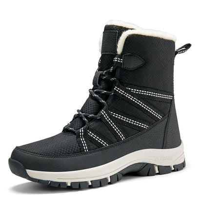 Bottes d'hiver isolées pour femmes avec semelle antidérapante et matériau supérieur respirant Chic und Stil