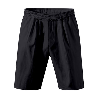 Shorts de loisirs pour hommes en matériau léger et respirant avec une taille élastique Chic und Stil