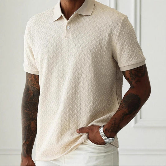Men's Polo Shirt In Elegant Design Chic und Stil