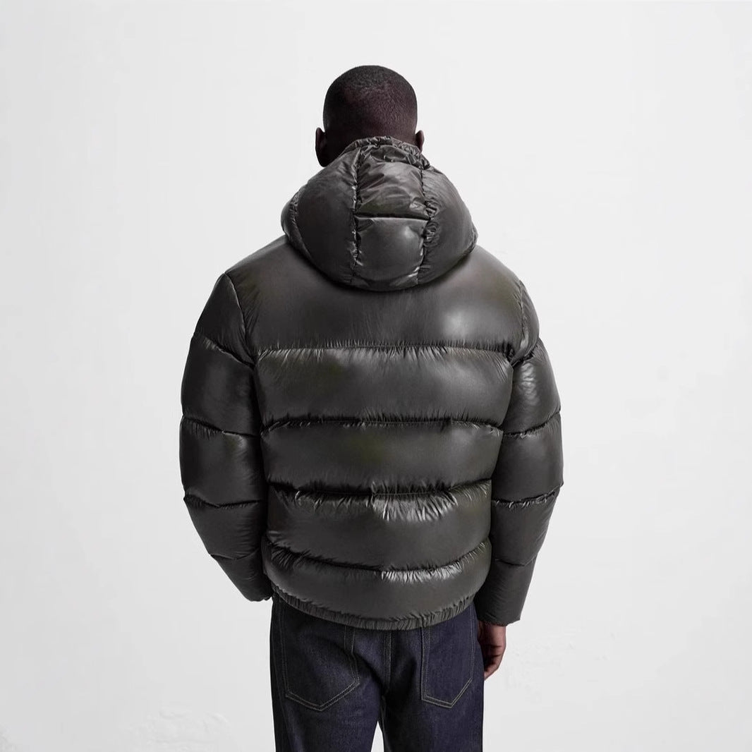 Dames élégante veste matelassée avec capuche Chic und Stil