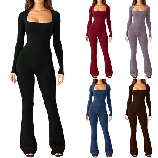 Body pour femmes avec jambes larges et décolleté plongeant Chic und Stil