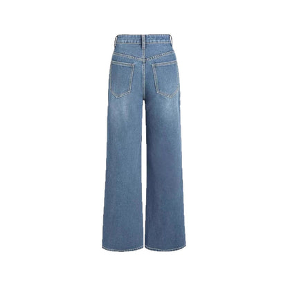 Dames Jean et denim largement coupé Chic und Stil