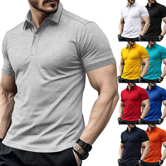 Hommes Polo à manches courtes de haute qualité avec technologie respirante et coupe moderne Chic und Stil