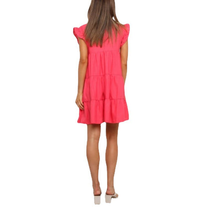 Robe d'été à volants Chic und Stil pour femmes