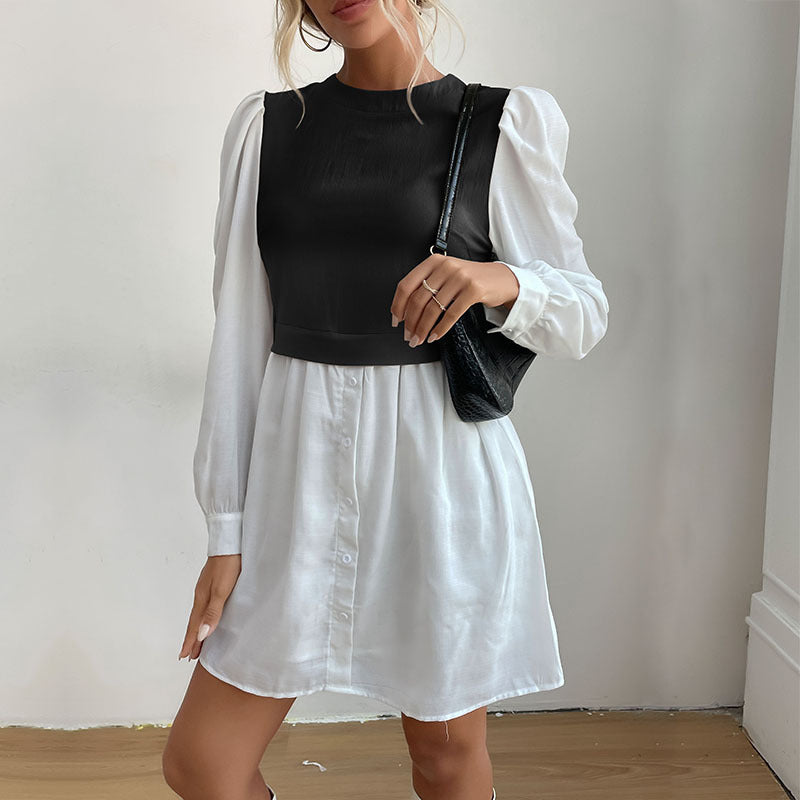 Robe ombragée à la mode pour femmes Chic und Stil