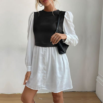 Robe ombragée à la mode pour femmes Chic und Stil