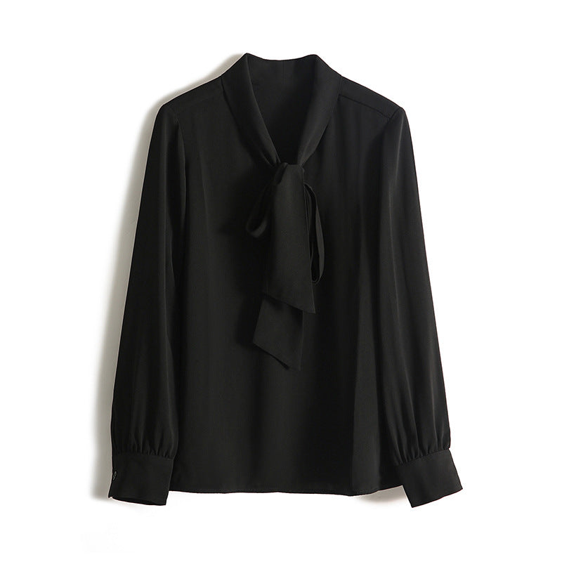 Chemisier Chique à Nœud Papillon Chic und Stil