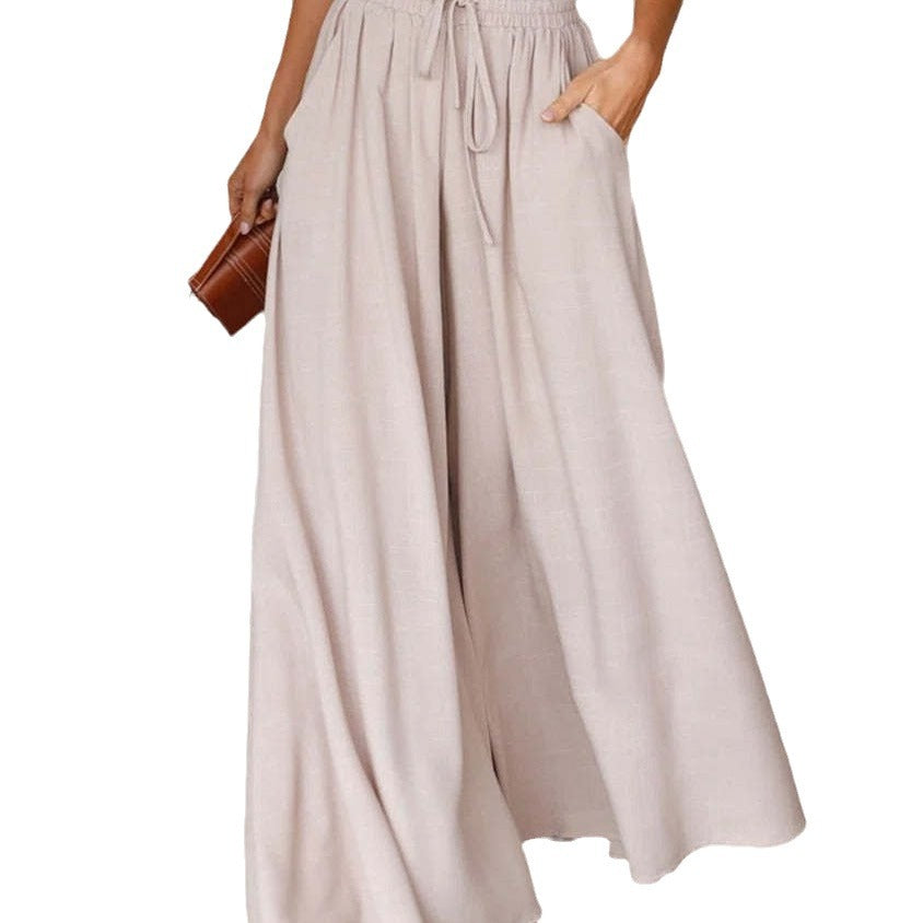 Women Wide Fluid Pants Chic and Style
