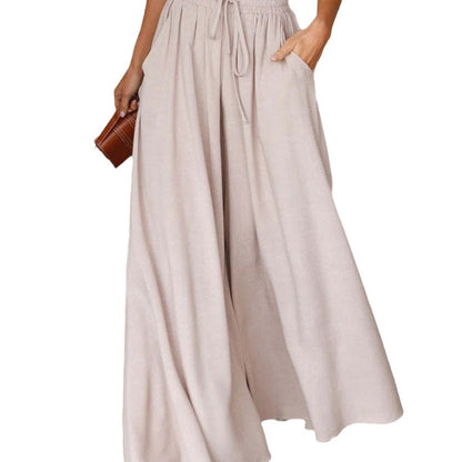 Women Wide Fluid Pants Chic and Style