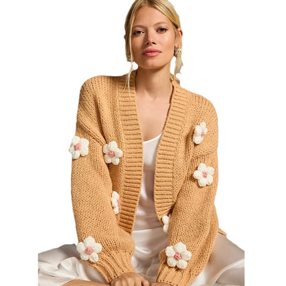 Dames gilet avec appliques florales Chic und Stil