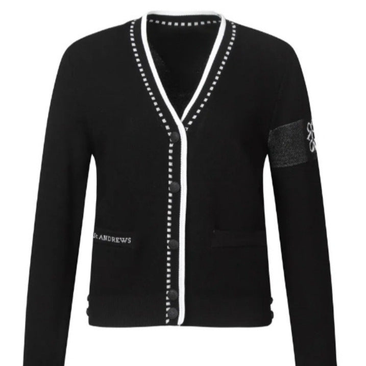 Dames cardigan à la mode avec design texturé et poches Chic und Stil