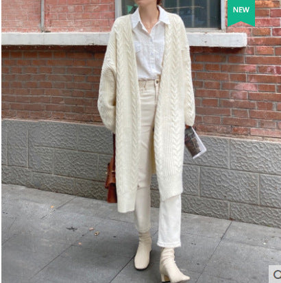 Dames Grand cardigan en tricot Chic und Stil