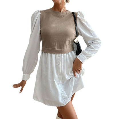Robe ombragée à la mode pour femmes Chic und Stil