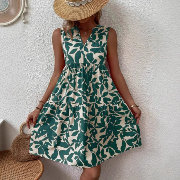 Robe évasée à couches en A pour femmes Chic und Stil