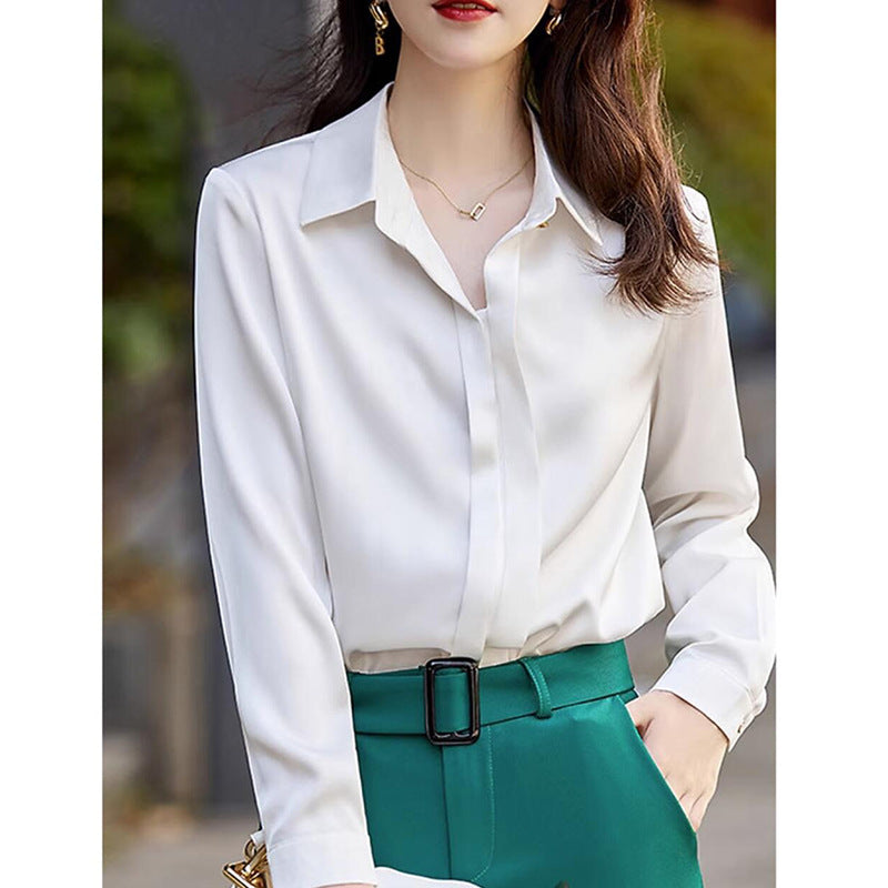 Chemisier classique à boutons Chic und Stil pour femmes