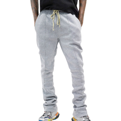 Men's sports pants with contrast stripes on the sides Chic and Style