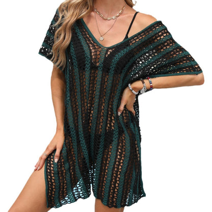 Tunique de plage au crochet pour femmes Chic und Stil