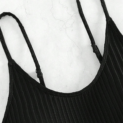 Dames Bralette Rib Sans Coutures Chic und Stil