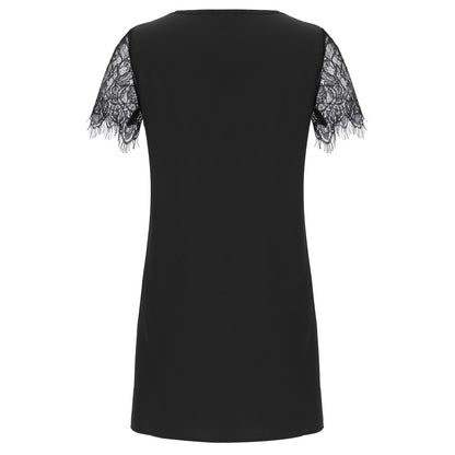 Dames Élégante Robe à Manches en Dentelle Chic und Stil