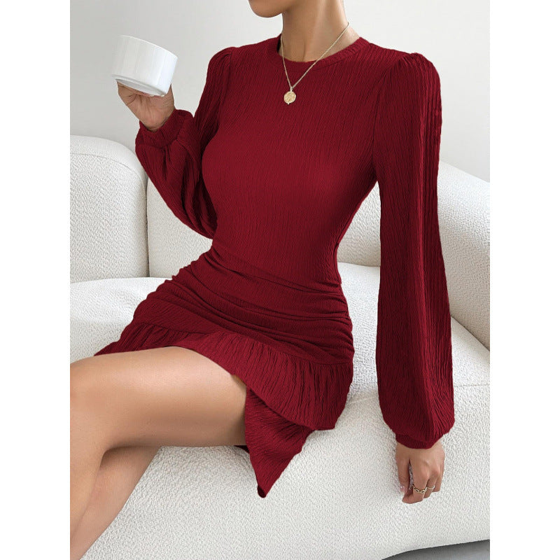 Dames Élégant Raffiné Mini Robe Chic und Stil
