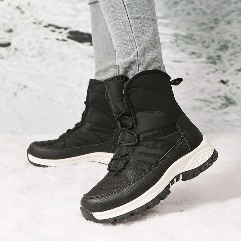 Bottes d'hiver imperméables pour femmes avec doublure isolante et semelle antidérapante Chic und Stil
