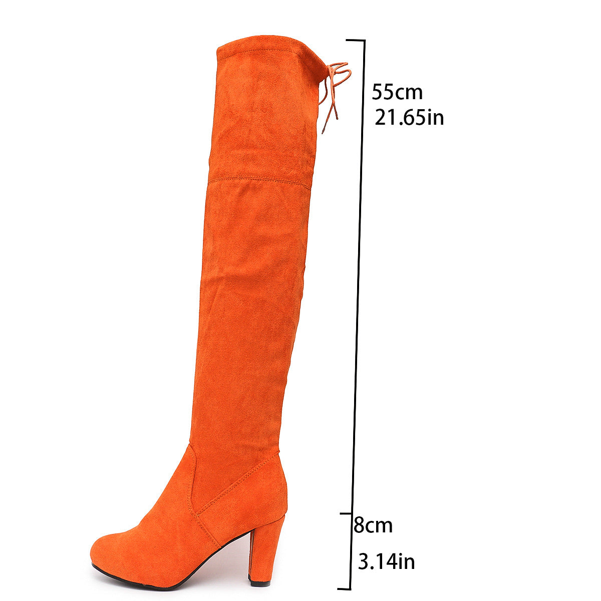 Bottes overknee pour femmes avec un design moderne et un élégant talon bloc Chic und Stil
