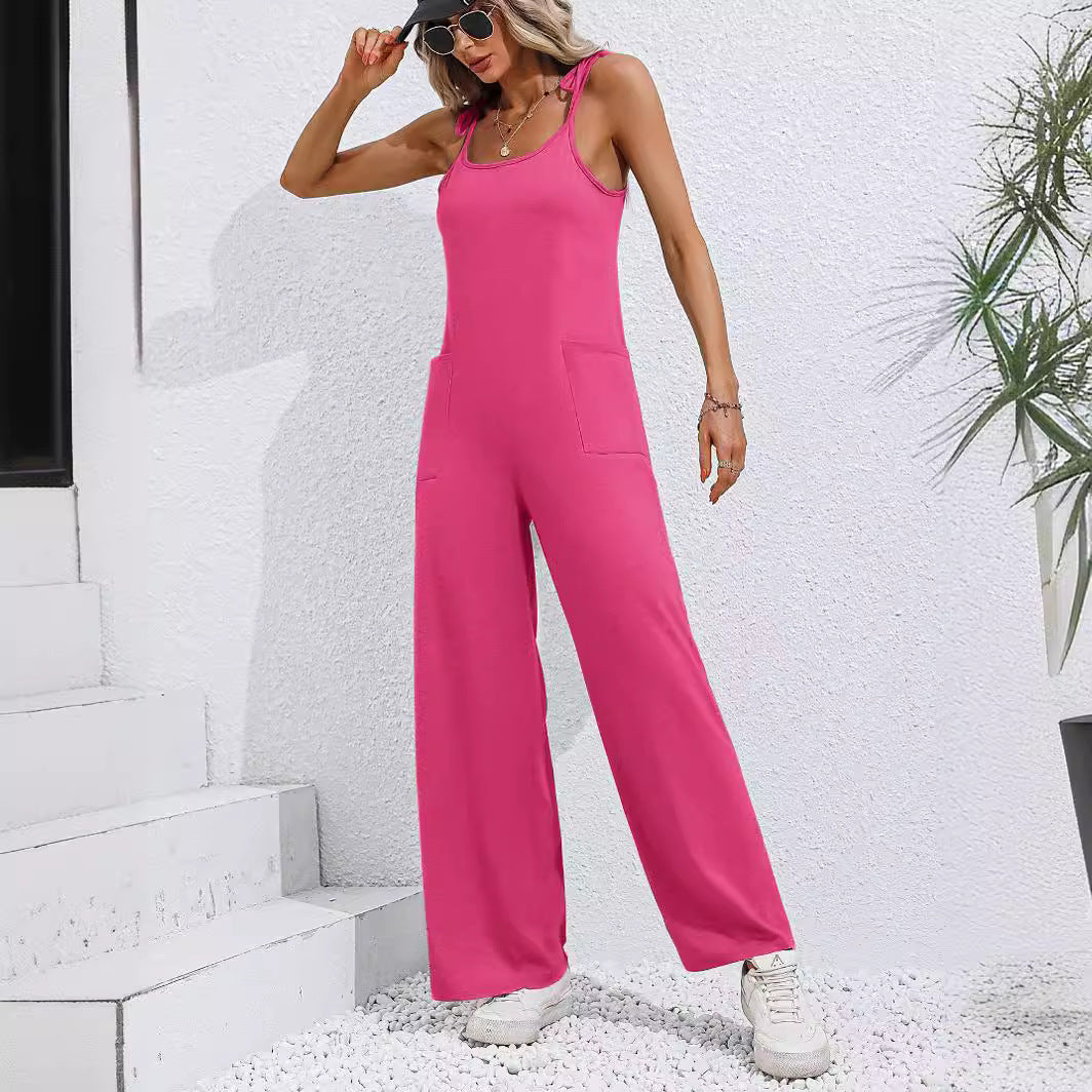 Dames Combinaison décontractée avec une coupe à talons hauts et des poches pratiques Chic und Stil