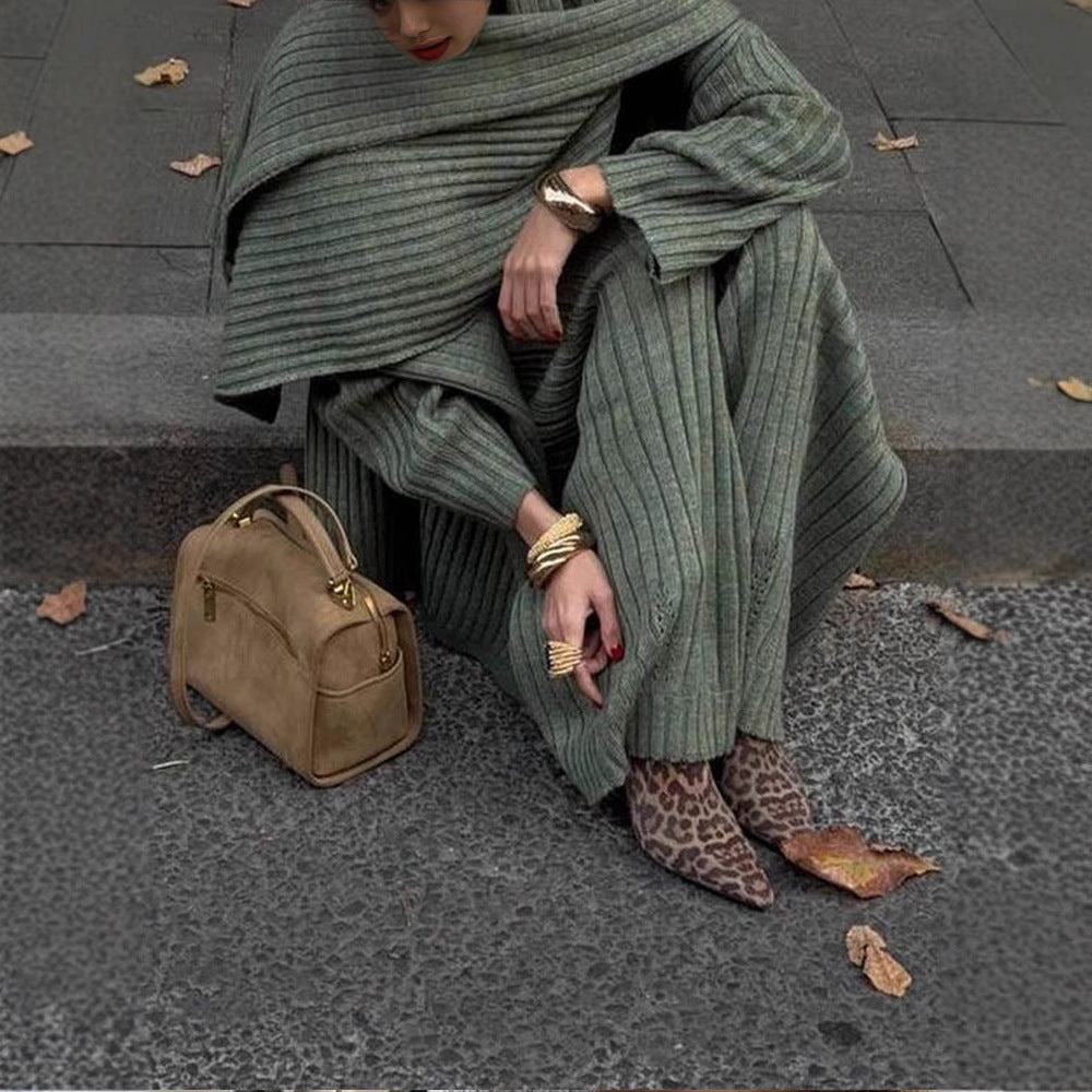 Complet en tricot pour femmes avec une coupe décontractée et moderne Chic und Stil