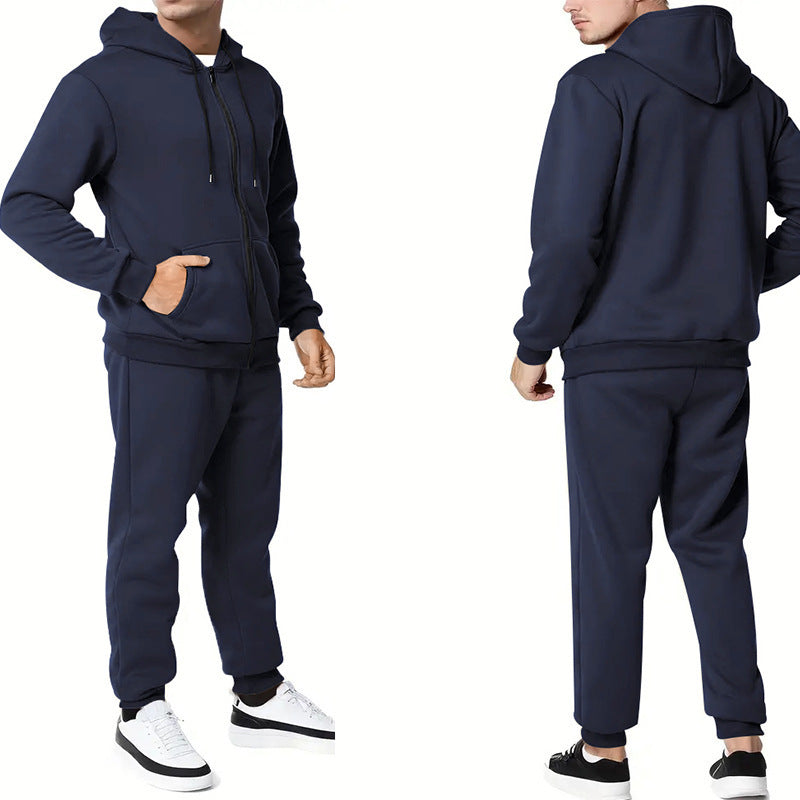 Costume de loisirs sportif pour hommes avec poches pratiques et fermeture éclair Chic und Stil