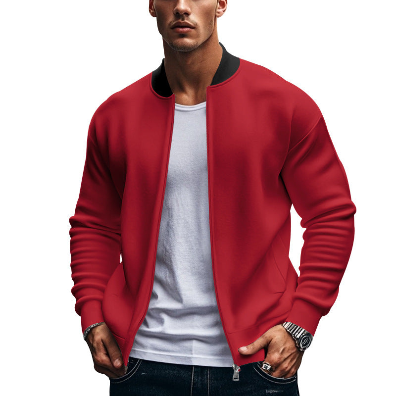 Veste bomber sportive pour homme avec col montant Chic und Stil
